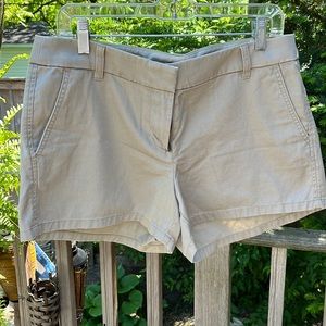 J Crew Factory 3 1/2” shorts Size 10